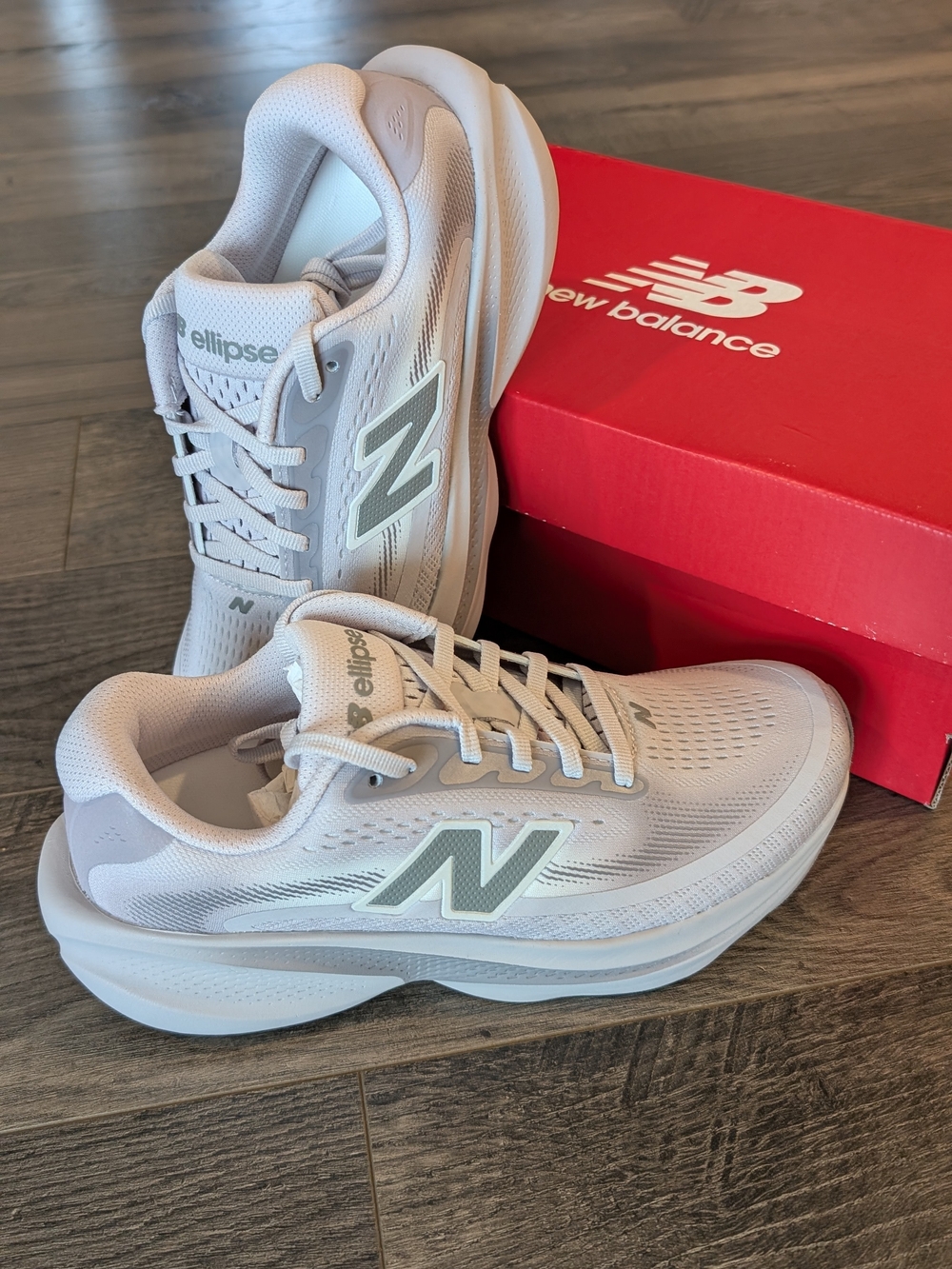 NEW WITH BOX New Balance Ellipse Women's Size 6B WELPS4TN Grey/Grey